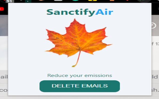 SanctifyAir  from Chrome web store to be run with OffiDocs Chromium online