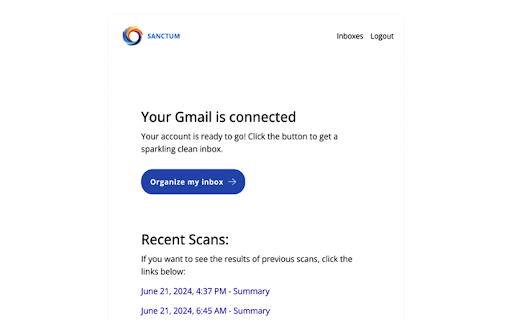 Sanctum Chrome Extension  from Chrome web store to be run with OffiDocs Chromium online