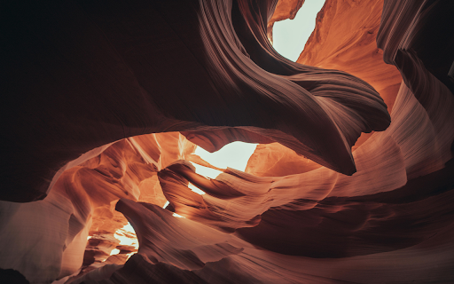 Sandstone Formations of Antelope Canyon  from Chrome web store to be run with OffiDocs Chromium online