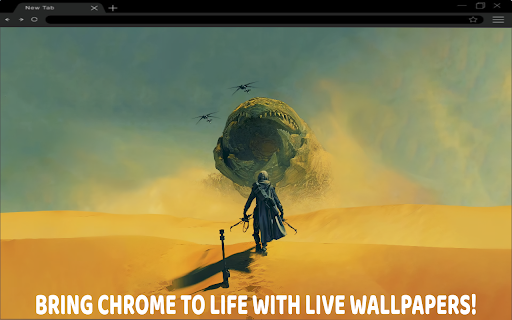 Sandworm Encounter Live Wallpaper  from Chrome web store to be run with OffiDocs Chromium online