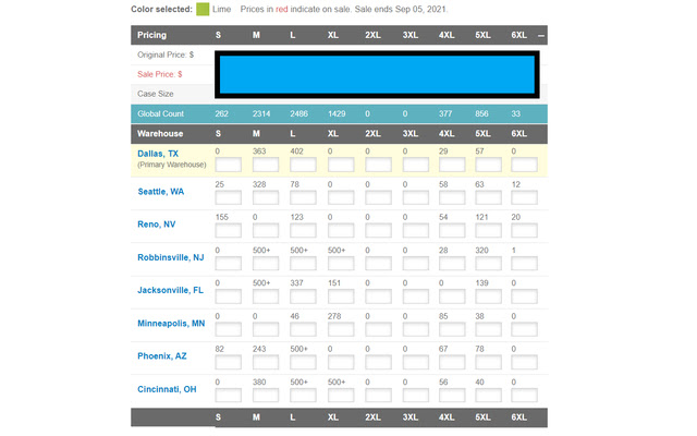 Sanmar Global Count  from Chrome web store to be run with OffiDocs Chromium online