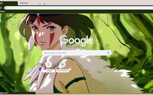 San (Mononoke)  from Chrome web store to be run with OffiDocs Chromium online