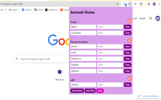 Santosh Copy  from Chrome web store to be run with OffiDocs Chromium online