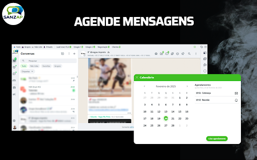 Sanzap Automatize seu atendimento e venda mais com WhatsApp web  from Chrome web store to be run with OffiDocs Chromium online