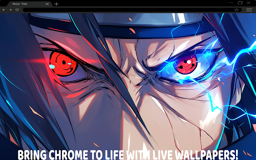 Sasuke Uchiha Chidori Live Wallpaper  from Chrome web store to be run with OffiDocs Chromium online