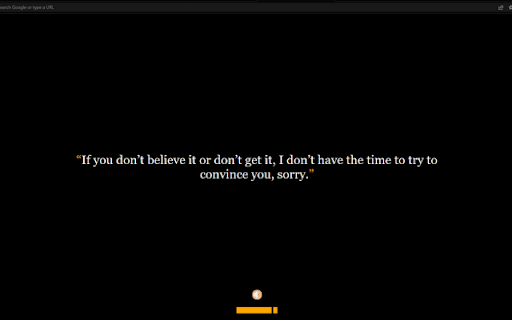 Satoshi Quotes  from Chrome web store to be run with OffiDocs Chromium online