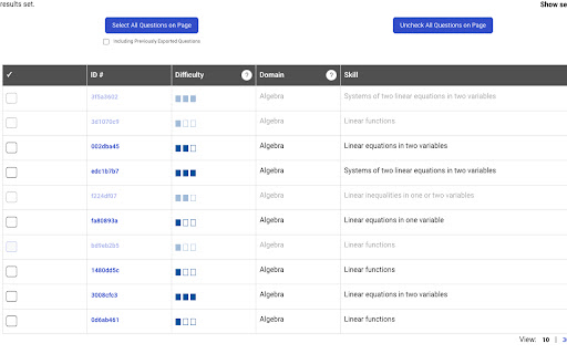 SAT Suite Question Bank Improved  from Chrome web store to be run with OffiDocs Chromium online