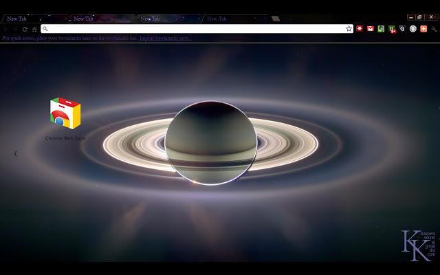 Saturn by Cassini Theme  from Chrome web store to be run with OffiDocs Chromium online