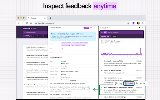 Sauce AI  from Chrome web store to be run with OffiDocs Chromium online
