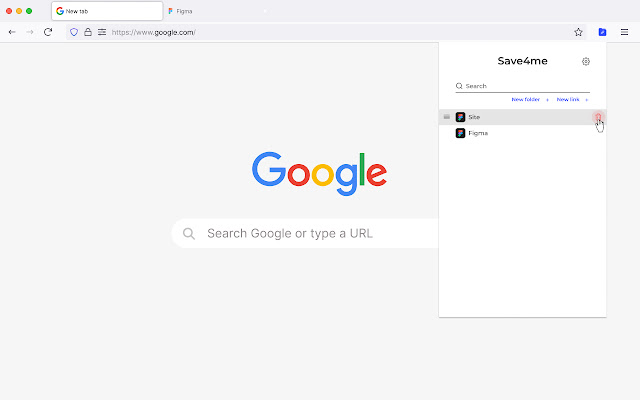 save4me  from Chrome web store to be run with OffiDocs Chromium online