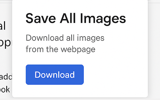 Save All Images  from Chrome web store to be run with OffiDocs Chromium online