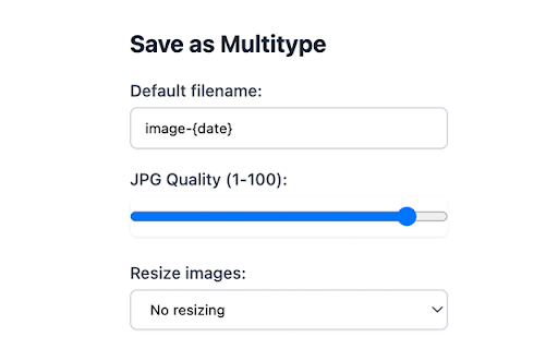 Save as MultiType  from Chrome web store to be run with OffiDocs Chromium online