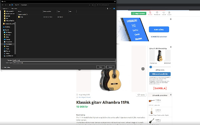 Save Blocket.se Images  from Chrome web store to be run with OffiDocs Chromium online