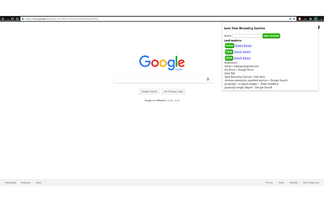 Save Browsing Session from Chrome web store to be run with OffiDocs Chromium online Save Browsing Session from Chrome web store to be run with OffiDocs Chromium online