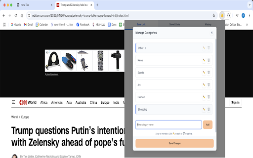 Save For Later Reminder  from Chrome web store to be run with OffiDocs Chromium online