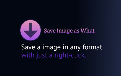 Save Image As What  from Chrome web store to be run with OffiDocs Chromium online