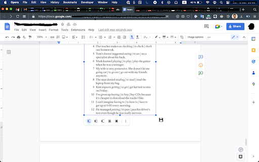 Save images from Google Docs  from Chrome web store to be run with OffiDocs Chromium online