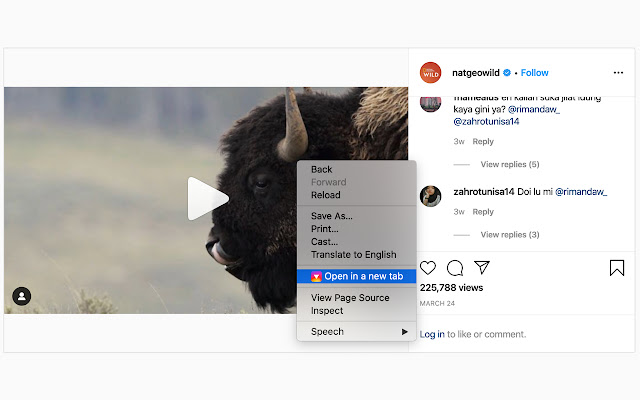 Save Instagram contents easy and quickly!  from Chrome web store to be run with OffiDocs Chromium online