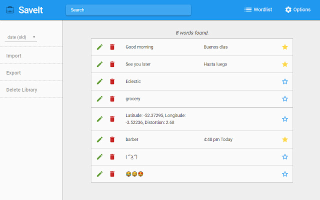 Save It  from Chrome web store to be run with OffiDocs Chromium online