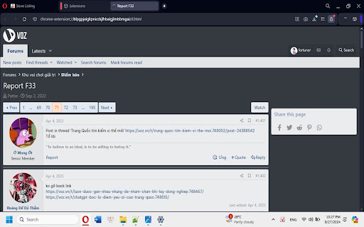 SavePostForVoz  from Chrome web store to be run with OffiDocs Chromium online