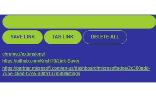 Save Tabs Links  from Chrome web store to be run with OffiDocs Chromium online