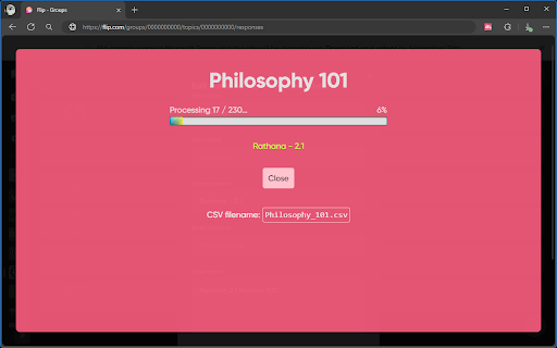 Save The Flip  from Chrome web store to be run with OffiDocs Chromium online