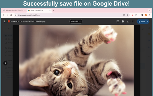 Save To Drive  from Chrome web store to be run with OffiDocs Chromium online