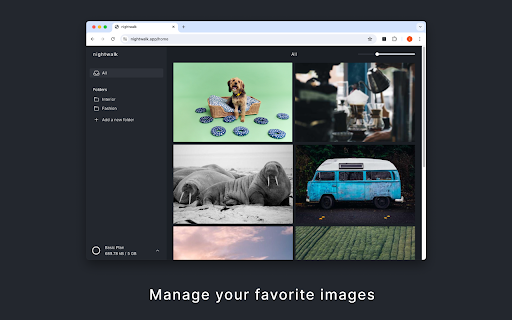 Save to nightwalk  from Chrome web store to be run with OffiDocs Chromium online