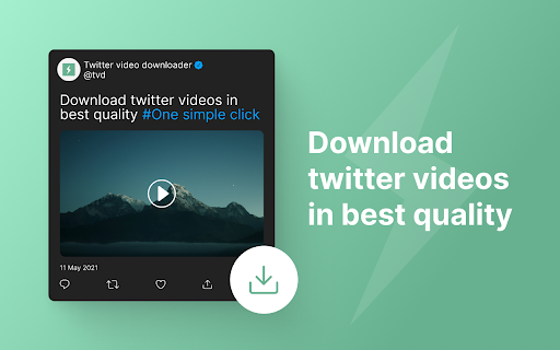 Save Twitter Video  from Chrome web store to be run with OffiDocs Chromium online