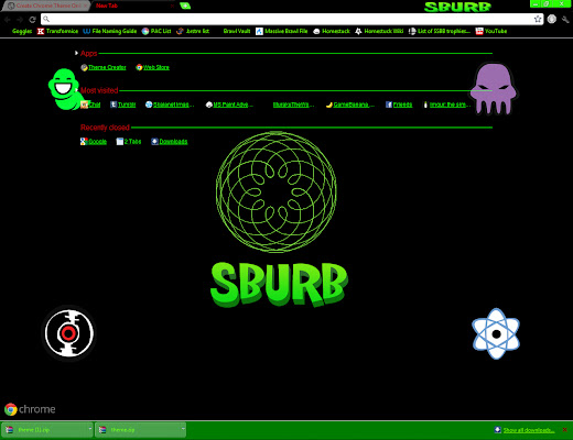 Sburb  from Chrome web store to be run with OffiDocs Chromium online