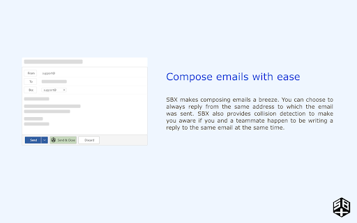 SBX | A Collaborative Inbox for Outlook  from Chrome web store to be run with OffiDocs Chromium online