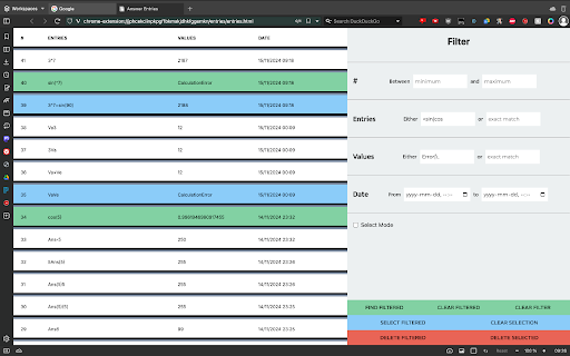 Scalc+  from Chrome web store to be run with OffiDocs Chromium online