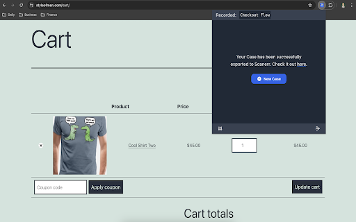 Scanerr  from Chrome web store to be run with OffiDocs Chromium online