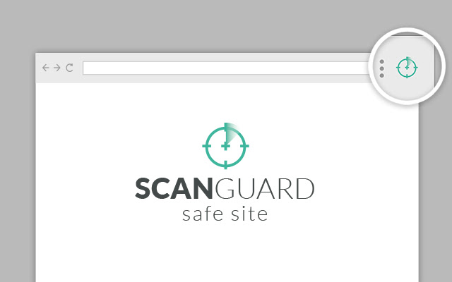 Scanguard Safe Site  from Chrome web store to be run with OffiDocs Chromium online