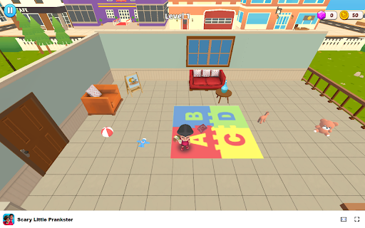 Scary Little Prankster Game Unleash hilarious chaos with epic pranks!  from Chrome web store to be run with OffiDocs Chromium online