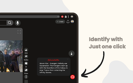SceneSniffer  from Chrome web store to be run with OffiDocs Chromium online