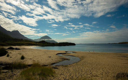Scenic Shot of a Beach in Nyksund, Norway  from Chrome web store to be run with OffiDocs Chromium online
