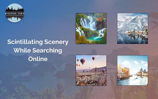 Scenic Tab  from Chrome web store to be run with OffiDocs Chromium online