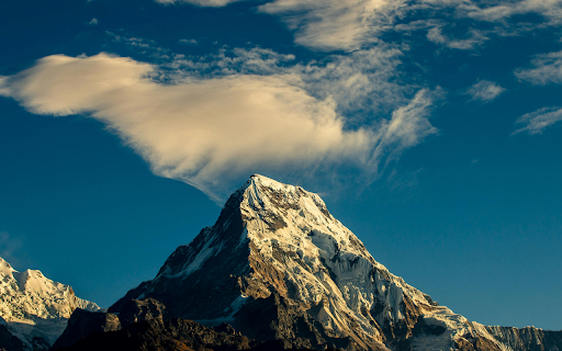 Scenic View of Mountains Against Sky  from Chrome web store to be run with OffiDocs Chromium online