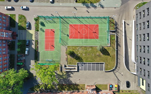 School sports ground  from Chrome web store to be run with OffiDocs Chromium online