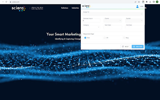 Sciera Timesheet  from Chrome web store to be run with OffiDocs Chromium online