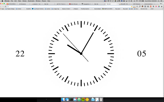 SClockSS  from Chrome web store to be run with OffiDocs Chromium online