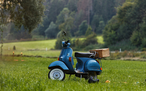 Scooter on the lawn  from Chrome web store to be run with OffiDocs Chromium online