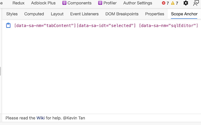 Scope Anchors  from Chrome web store to be run with OffiDocs Chromium online