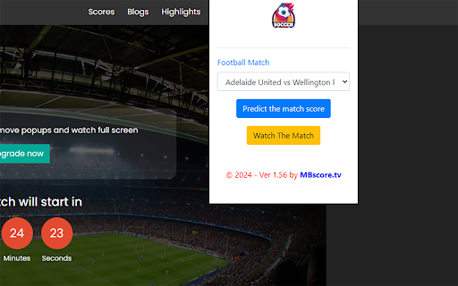 scores today  from Chrome web store to be run with OffiDocs Chromium online