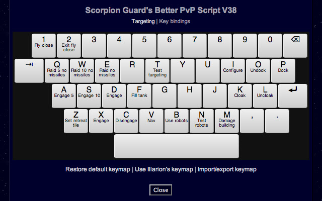 Scorpion Guards Better PvP Pardus Extension  from Chrome web store to be run with OffiDocs Chromium online