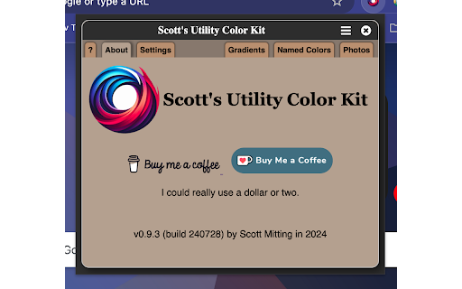 Scotts Utility Color Kit  from Chrome web store to be run with OffiDocs Chromium online