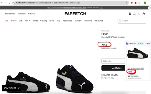 Scouter | Smart Shopping Deals  from Chrome web store to be run with OffiDocs Chromium online