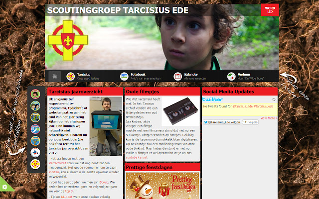 Chrome ウェブストアからの Scoutinggroep Tarcisius を OffiDocs Chromium オンラインで実行