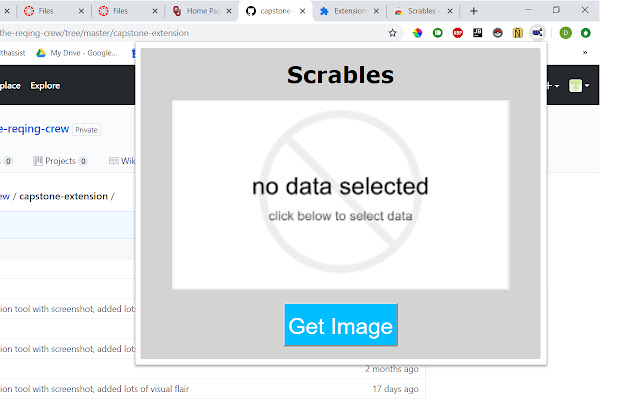 Scrables  from Chrome web store to be run with OffiDocs Chromium online